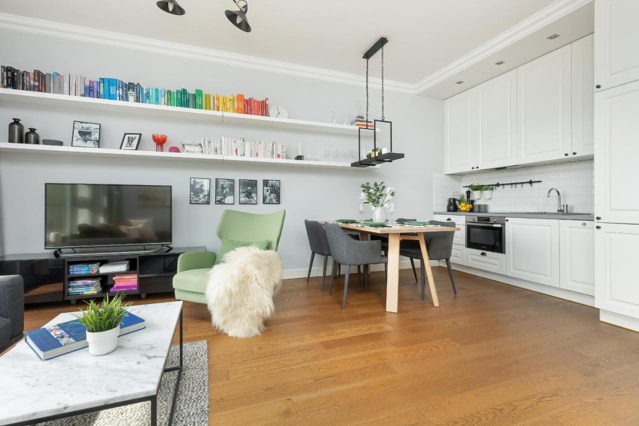 Cozy Apartment Gieysztora Wilanow By Noclegi Renters Warschau Exterior foto