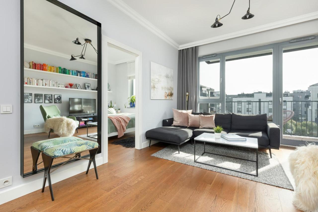 Cozy Apartment Gieysztora Wilanow By Noclegi Renters Warschau Exterior foto