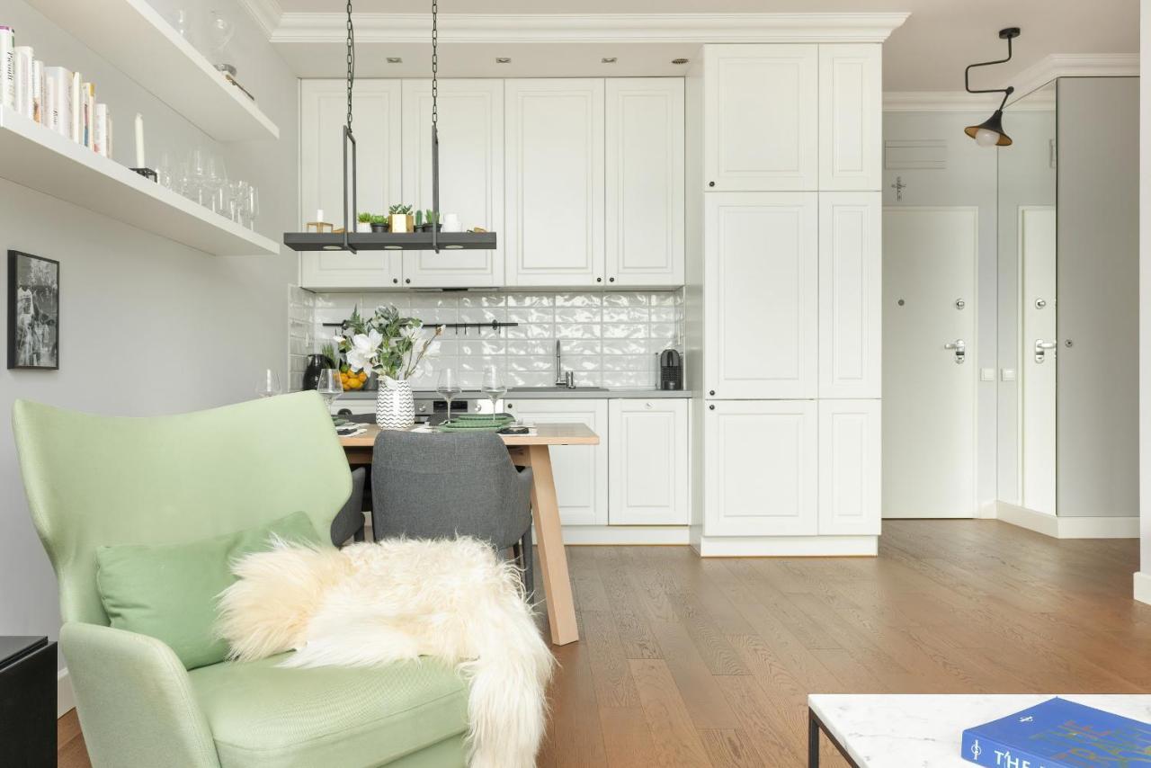 Cozy Apartment Gieysztora Wilanow By Noclegi Renters Warschau Exterior foto